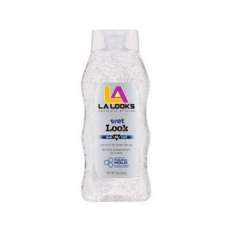 2 Pack LA Looks Absolute Styling Wet Look Level 10 TriActive Hold 20 Oz