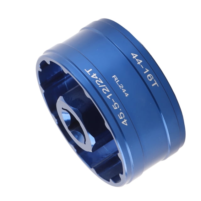 Bicycle Bottom Bracket Tool, Efficient Aluminum Alloy Rustproof 16 Notch Bottom Bracket Tool for Riding
