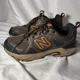 thumbnail image 2 of New Balance Brown And Orange All Terrain Hiking Shoes Men Size 7 4E See Desc., 2 of 5