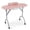 Pink, variant on Costway Black Manicure Nail Table Portable Station Desk Spa Beauty Salon Equipment