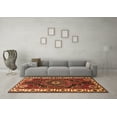 thumbnail image 3 of Ahgly Company Indoor Round Persian Brown Traditional Area Rugs, 4' Round, 3 of 4