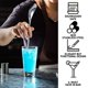 thumbnail image 5 of Cuchara mezcladora de acero inoxidable, cuchara de bar con diseño en espiral para cocteleras, vasos altos, 5 of 6