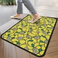 thumbnail image 4 of Yellow Lemon Fruit Slices Door Rugs,Washable Non Slip Door Mats Indoor,Decorative Door Mats,Entry Mat Indoor for Entrance,Bedroom,Kitchen,Bathroom,30"x17", 4 of 6