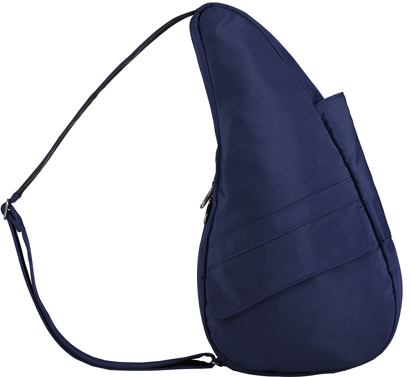AmeriBag 17" Microfiber Crossbody Sling Healthy Back Bag (Navy)