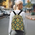 thumbnail image 7 of FORMRS Mini Backpack Purse for Women Travel Daypack Casual Shoulder Bag, Geometric Patterns, 7 of 7