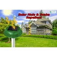thumbnail image 4 of GARDEN SECRETS® (1 pack) Professional Solar MOLE & SNAKE REPELLENT. Gopher Vole Snake Scorpion etc Deterrent. Keep Underground Creatures Away from Your Property within 2-4 Weeks. Year Full Warranty!, 4 of 13