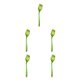 thumbnail image 1 of Ounissouiy Espátula ranurada para cocinar, espátula de silicona para freír, cuchara hueca, accesorio de cocina, verde Type2 NO2 Ounissouiy CBP155640, 1 of 6
