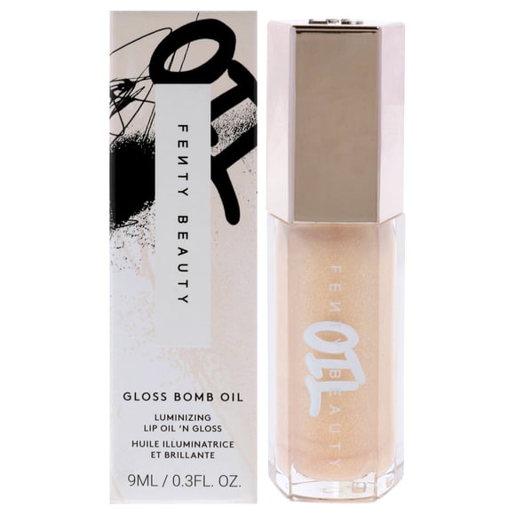 Gloss Bomb Huile à Lèvres Illuminatrice N Gloss - 07 Superfine Suga par Fenty Beauty pour Femmes - Brillant à Lèvres 0,3 oz