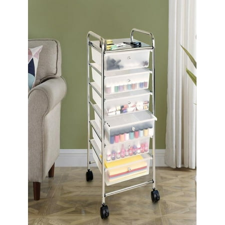 6 Layer Drawer Storage Cart Multi Layer Debris Storage Cabinet