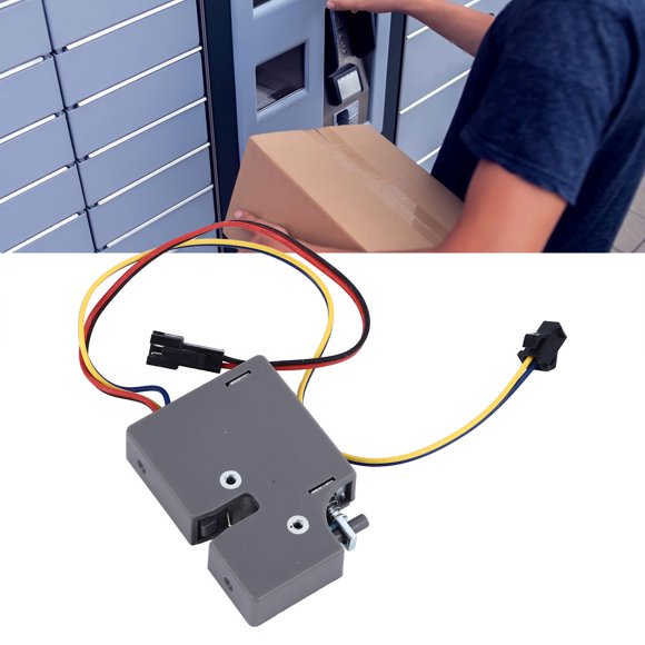 Electric Lock Self Ejecting Versatile Compact Portable Reliable Smart Cabinet Locks for Parcel Lockers Smart Lockers