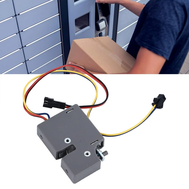 Electric Lock Self Ejecting Versatile Compact Portable Reliable Smart Cabinet Locks for Parcel Lockers Smart Lockers