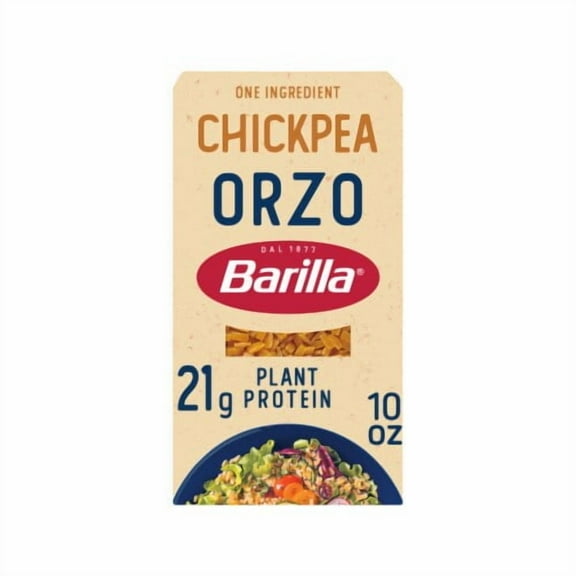 Barilla 12g Protein Chickpea Orzo Pasta -  10 oz