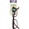 Zoom: Eco-Friendly 02220008 +3.00 Glasses, 1 Pr