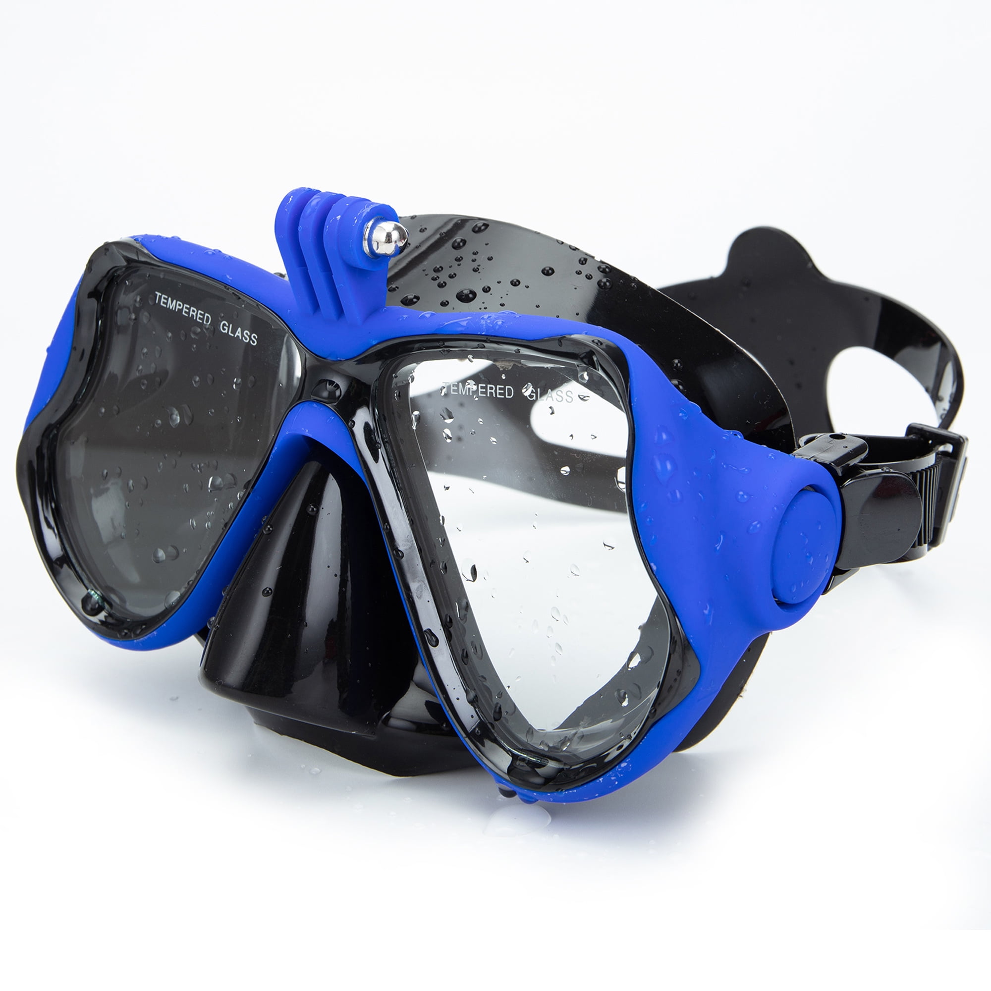NK Action Cameras Snorkel Set, Diving Impact Resistant Tempered Glass