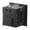 Black, variant on 5V 2.1A Double USB Power Socket Embedded Double USB Desktop Receptacle Charging Module Outlet Replacement