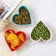 thumbnail image 2 of Plato para salsa con forma de corazón súper bonito de 5 uds., Mini plato para condimentos lateral, platos para condimentos/cuenco para inmersión de soja para Sushi, servicio de aperitivos, 2 of 5