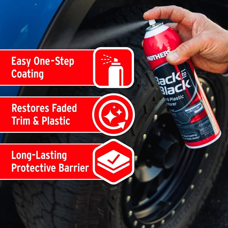 Mothers Back To Black Trim & Plastic Restorer, 10 Oz photo 5