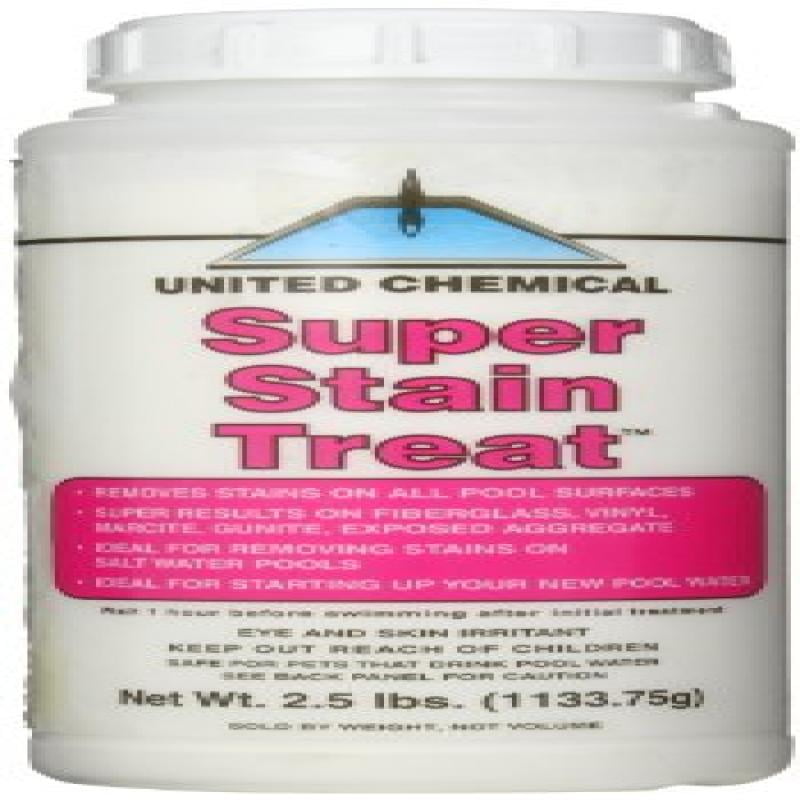 United Chemicals SSTC12 Super Stain Treat for Pools, 2.5Pound
