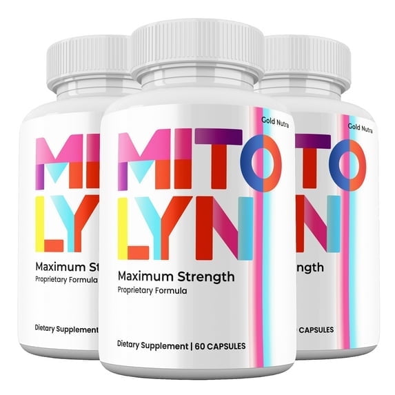 Mitolyn Capsules, Maximum Strength Supplement, Mito lyn Pills Advanced Formula Keto Capsules Natural (3 Pack)