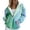 Green, variant on Bovemsi Sweatshirt for Women Zip Activewear Jacket Coat Printed Fall Outwear With Pockets Zip Up Hoodie