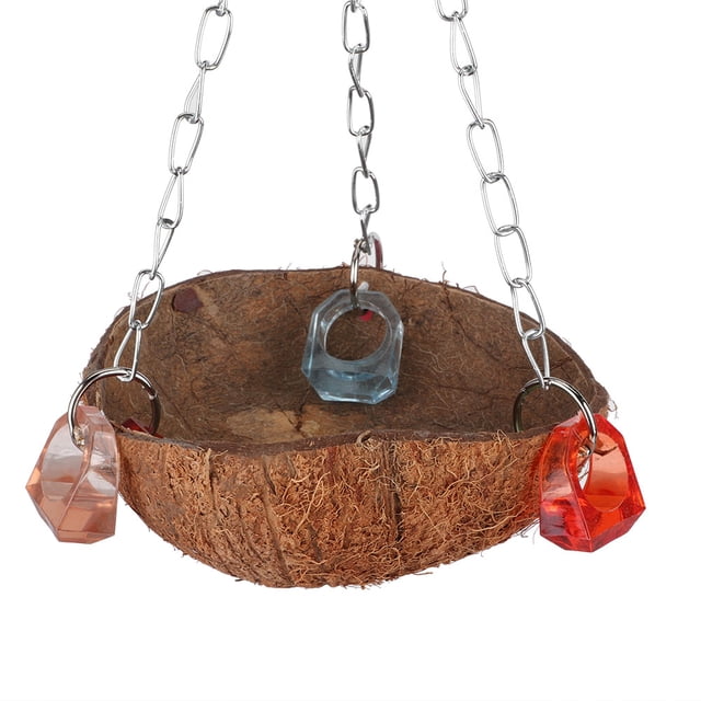Juguete de Pájaros Hermosos Duraderos Convenientes para instalar Juguetes para loros para loros para pájaros