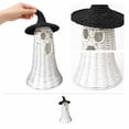 thumbnail image 2 of Rattan Witch Hat and Wicker Ghost Halloween Decor,Handwoven Ornament for Home Party Porch(E), 2 of 7