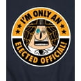 thumbnail image 3 of Nightmare Before Christmas - Mayor Elected Official - Men's Crew Fleece Sweatshirt, 3 of 5