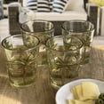 thumbnail image 6 of Palm Tree Design Acrylic Drinking Glasses Set of 4 15oz DOF BPA Free Unbreakable Plastic Tumblers Indoor Outdoor Drinkware, 6 of 7