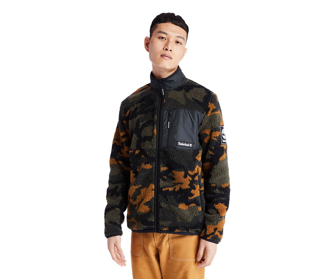Camo Sherpa Jacket
