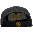 thumbnail image 4 of Firefighter Embroidered Caps –  Fire Dept w/ Maltese Cross, Adjustable Fit, 4 of 4
