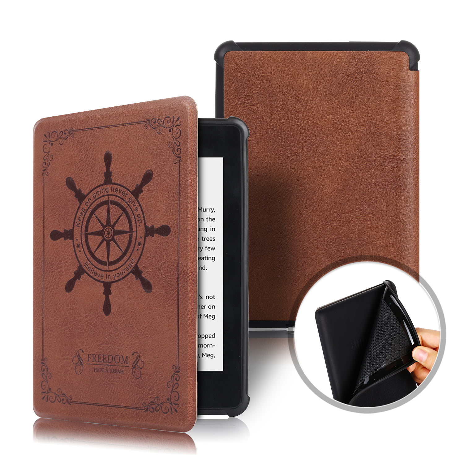 Kindle Paperwhite 2018 Case 10th Generation, Allytech Premium Leather