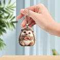 thumbnail image 2 of Wovilon Small Hedgehog Decoration Pendant Car Interior Pendant Valentine's Day Decoration Bag Pendant, 2 of 8