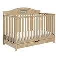 thumbnail image 3 of Graco Story 5-in-1 Convertible Baby Crib with Drawer and Reversible Headboard, Driftwood, 3 of 18