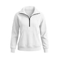 thumbnail image 4 of POROPL Womens Sweatshirts,Half Zip Pullover Oversized Fleece Sweatshirt Casual Long Sleeve with Pockets, 4 of 7
