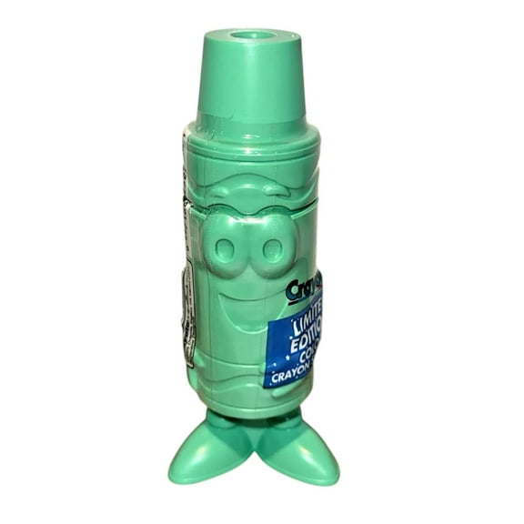 Limited Edition Retired Crayola Crayons 4.5" Magic Mint Sharpener Green