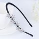 thumbnail image 2 of Accesorio para el cabello de aleación con diadema de diamantes de imitación para mujer y niña a la moda (CHT-197), 2 of 2
