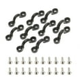 thumbnail image 4 of Kit de cubierta elástica Lazos de cubierta de elásticos de Nylon 10pcs amarre ojo Pad con 20 tornillos para barco cubierta de Kayak Rigging Kit Tipo 1, 4 of 7