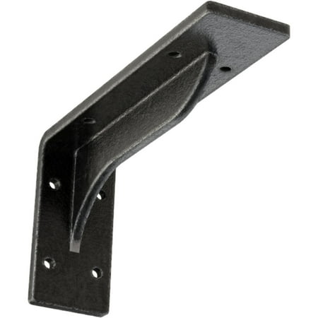 

Ekena Millwork 2 W x 8 D x 4 1/4 H Embrey Steel Bracket Antiqued Pewter