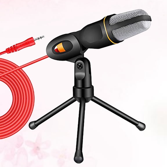 Milisten Black Microphone and Stand Holder for Podcasting Live Stream and Field Recording