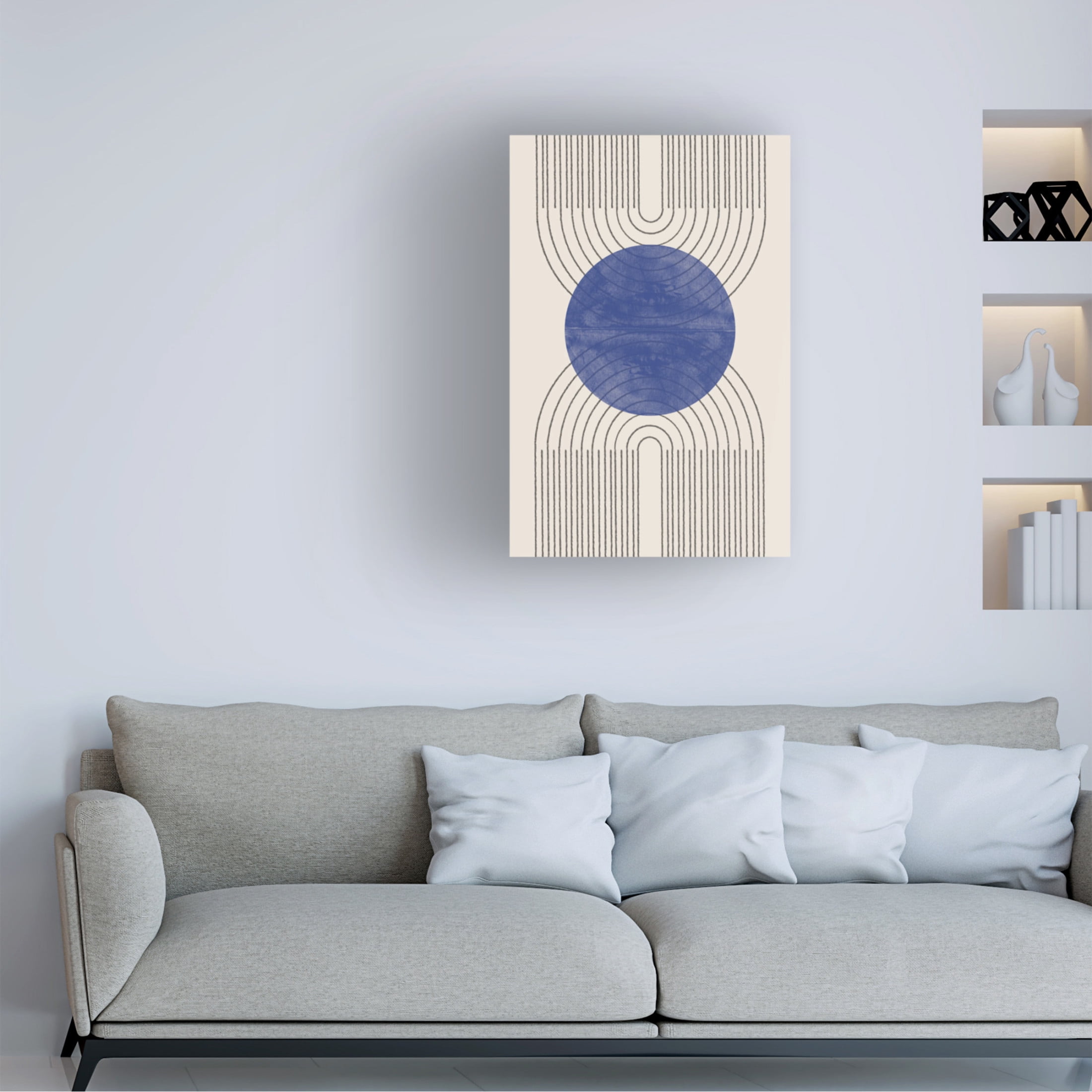 Trademark Fine Art THE MIUUS STUDIO Arch Composition No2 Canvas Wall Art