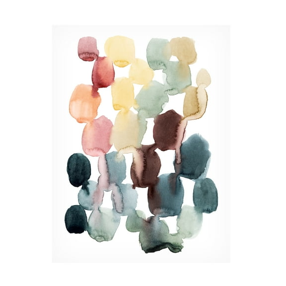 Grace Popp 'Desert Stones II' Canvas Art