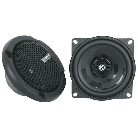 Pair Memphis Audio PRXP4 4" 40 Watt 2-Way Car Speakers w/Pivot Tweeters