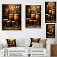 thumbnail image 4 of Designart "Earthy Umber Djembe Adventure" Music Wall Decor, 4 of 7