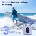 thumbnail image 3 of Bomba eléctrica recargable para paddle board AIRBANK, 20 PSI, 38.5 Wh, 3 of 7