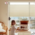 thumbnail image 4 of Keego Top Down Bottom Up Cellular Shades Cordless Honeycomb Blinds for Windows Light Filtering Creamy Color 61.5"w x 36.0"h, 4 of 7