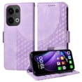 thumbnail image 1 of Funda GANGXUN para OPPO Reno 14F 5G con diseño acolchado elegante, cuero PU, protección total y ajuste preciso, 1 of 5
