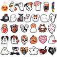 thumbnail image 4 of Venta única, 1 pieza de adornos de PVC para zapatos con forma de fantasma de Halloween, accesorios para zapatos DIY, decoración para zuecos clásicos, regalos de Navidad para niños, 4 of 5
