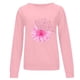 thumbnail image 4 of Sudadera Para Mujer Cuello Redondo Sudadera Extragrande Moda Estampado Informal Cuello Redondo Camiseta de Manga Larga Suelta Tops Blusa Sudaderas Sin Capucha Odeerbi  ODB137280, 4 of 4