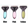 thumbnail image 3 of Dust Removal Metal Nit Head Stainless Pin Plastic Dog Massage Bath Brush Fur Cleaner Cat Hair Grooming Pet Cleaning Comb PINK, 3 of 7