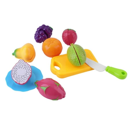 Foot Toy - 14 Pcs Kitchen Food Fruit Vegetable Cutting Kids Pretend Play Educational Toy